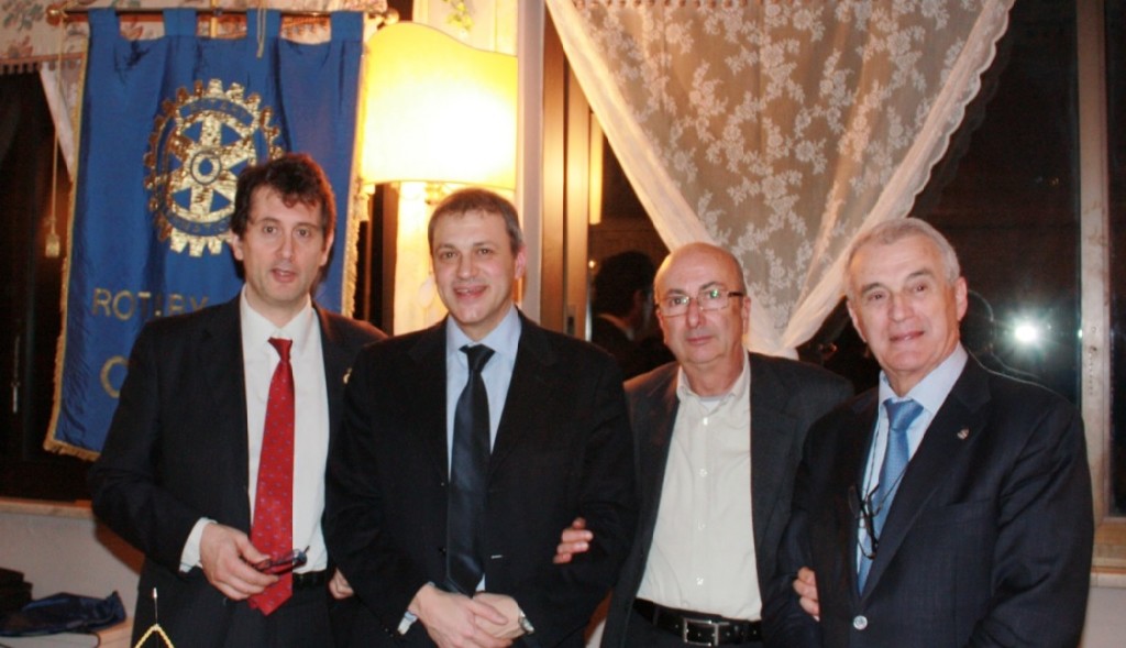 da sinistra Giuliano Arbizzani, Pierluigi Strippoli, Andrea Paolo Rossi, Umberto Selleri