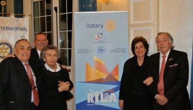 La dirigenza del Rotary al RYLA - GRAND HOTEL Cesenatico - 25 Marzo 2017