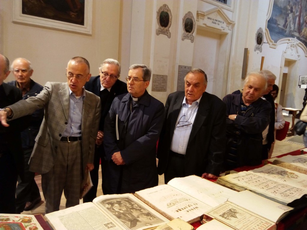 da sinistra Marino Mengozzi, Piero Altieri, Douglas Regattieri e Domenico Scarpellini