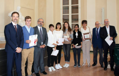 Premiazione dei ragazzi che hanno partecipato alle Giornate della Scienza di Venezia 2017