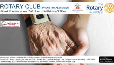 ROTARY CLUB - PROGETTO ALZHEIMER - 2019-21